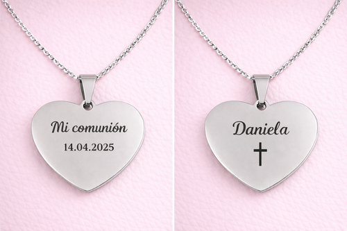 Collar grabado comunión